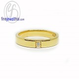 แหวนทอง แหวนเพชร แหวนคู่ แหวนแต่งงาน แหวนหมั้น - R1005DG